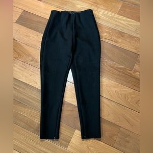 Women’s Zara Faux Suede Black Pants/Leggings - Sz M